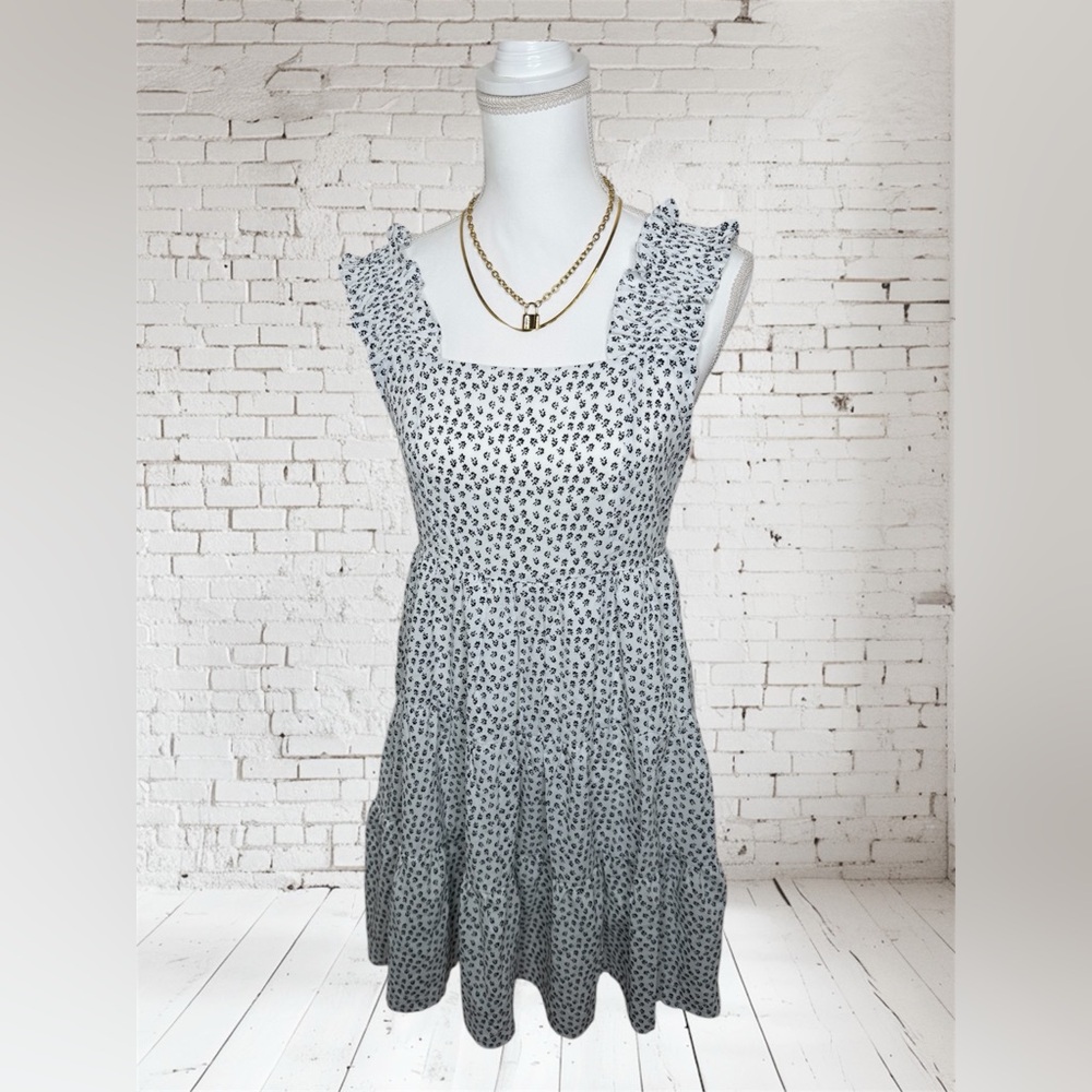 Fashion Printed Sleeveless Casual Dress